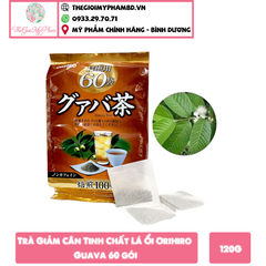 Trà Giảm Cân Tinh Chất Lá Ổi Orihiro Guava 60 gói