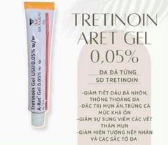 Tretinoin Gel USP A-ret 0.05% Hỗ Trợ Giảm Mụn, Mờ Thâm 20g