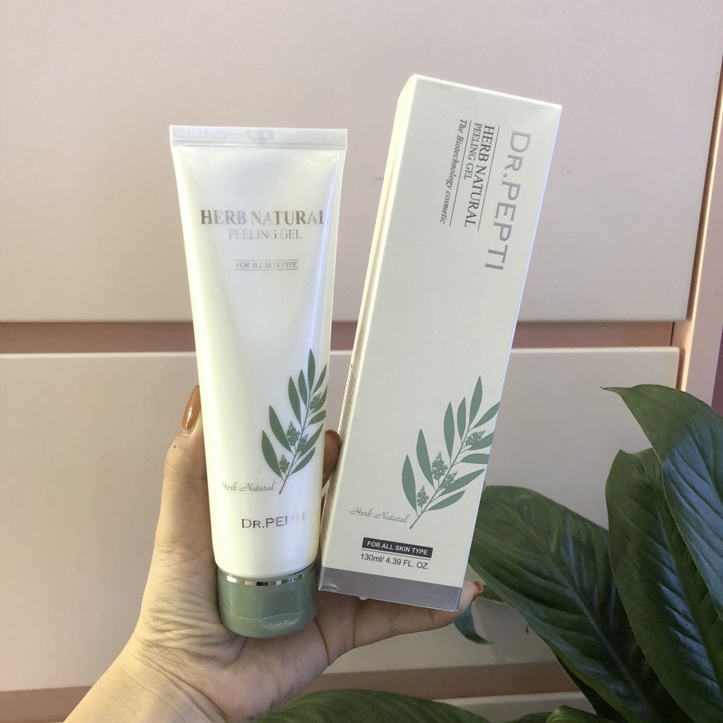 Tẩy Da Chết Dr.Pepti Herb Natural Peeling Gel 130ml