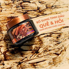 Tẩy Da Chết Toàn Thân Exclusive Cosmetic Quế Hồi Cafe 380g