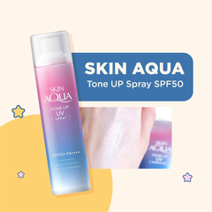 Xịt Chống Nắng Skin Aqua Tone Up 70g