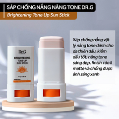 Sáp Lăn Chống Nắng Nâng Tone Dr.G 17g #Cam