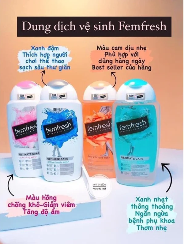 Dung Dịch Vệ Sinh Femfresh #Soothing 250ml