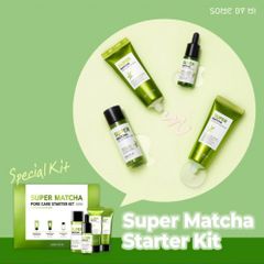 Some By Mi - Super Matcha Pore Care Starter Kit Edition (4 Món)