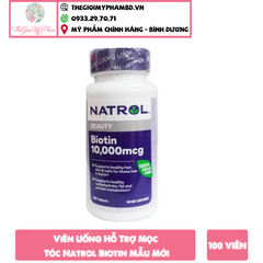 Viên Uống BIOTIN 10,000 mcg (Mẫu Mới)