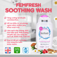 Dung Dịch Vệ Sinh Femfresh #Soothing 250ml