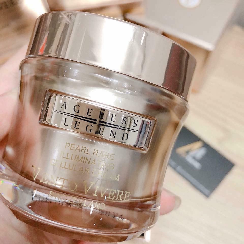 Kem Trị Nám Trắng Da Ngọc Trai Vento Vivere 30g #Vàng (Ko tđ)