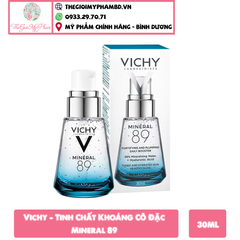 Vichy - Tinh Chất Khoáng Cô Đặc Mineral 89 30ml