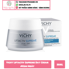 Kem Vichy Liftactiv Supreme Chống Lão Hóa 50ml # Ngày (Ko Tđ)