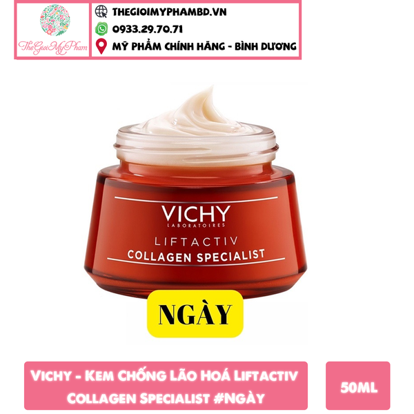 Vichy - Kem Chống Lão Hoá Liftactiv Collagen Specialist 50ml (Ko tđ)