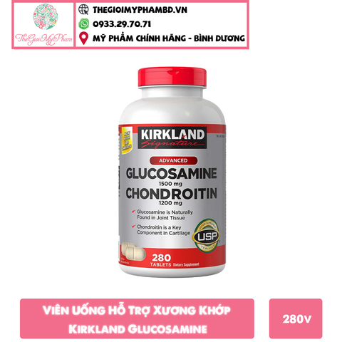 Viên uống Glucosamine 1500mg & Chondroitin 1200mg 280 viên (Ko tđ)