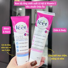 Tẩy Lông VEET Pháp 100ml #Hồng