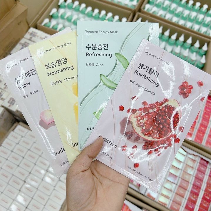 Innisfree - Mặt Nạ #Pomegranate