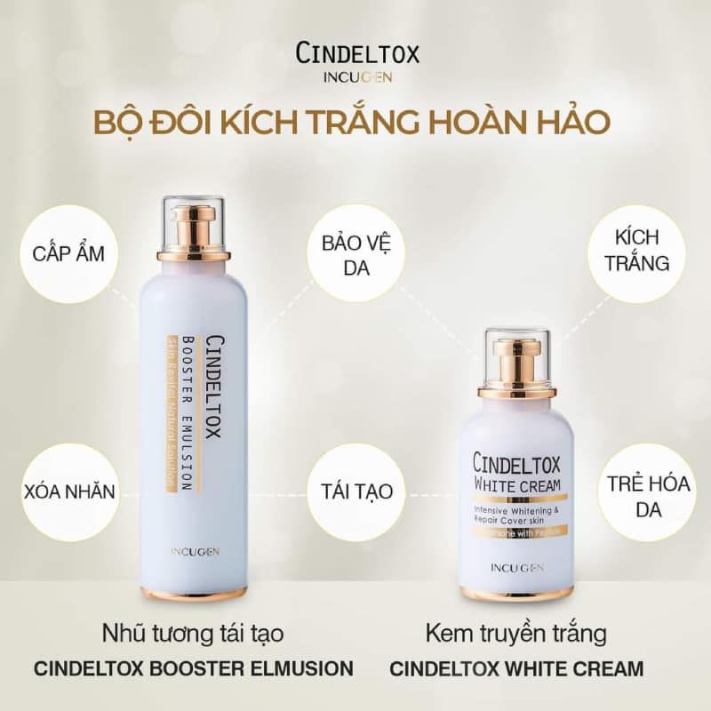 Kem Cindel Tox 50ml (Trắng - NEW)