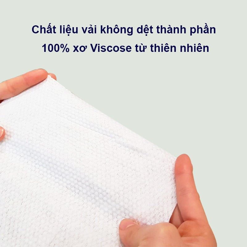 Khăn Lau Mặt Khô Dùng Một Lần Animerry ( 50 Tờ-Dạng Rút)