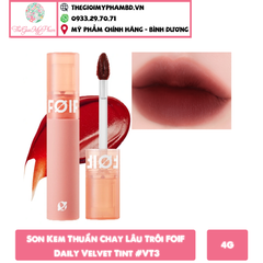 Son Kem Thuần Chay Lâu Trôi FOIF Daily Velvet Tint [3g] #VT3