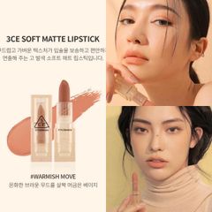 3CE - Son Thỏi Soft Matte #Soft Mellow