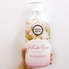 Sữa tắm Happy Bath White Rose 900g