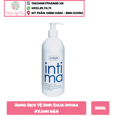 Dung dịch vệ sinh Intima 500ml #Xanh Đậm