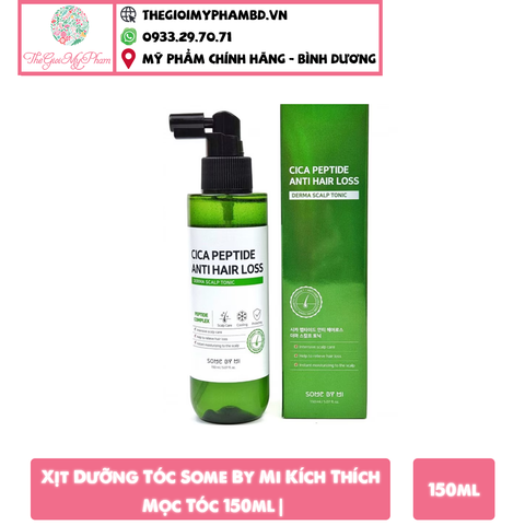 Xịt Dưỡng Tóc Some By Mi Cica Peptide Anti Hair Loss Derma Scalp Tonic 150ml