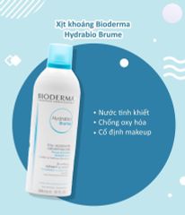 Xịt Khoáng Bioderma 300ml