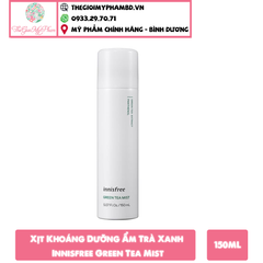 Xịt Khoáng Dưỡng Ẩm Trà Xanh Innisfree Green Tea Mist 150ml