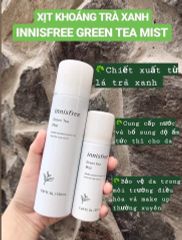 Xịt Khoáng Dưỡng Ẩm Trà Xanh Innisfree Green Tea Mist 150ml