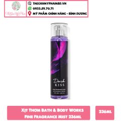 Xịt Thơm BBW 236ml #Dark Kiss