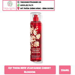 Xịt Thơm BBW #Japanese Cherry Blossom 236ml