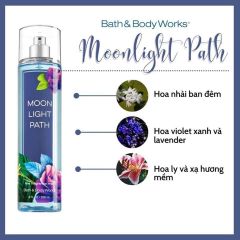 Xịt Thơm BBW 236ml #Moon Light Path