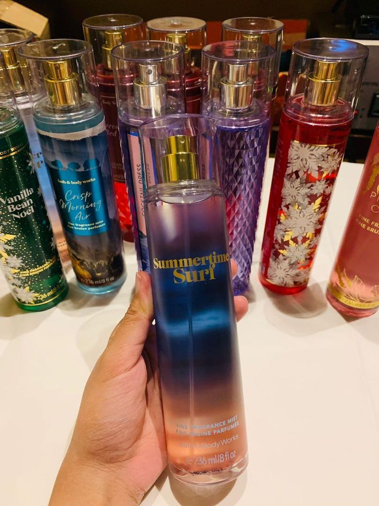 Xịt Thơm Bath and Body Works Fine Fragrance Mist 236ml #Summertime Surf