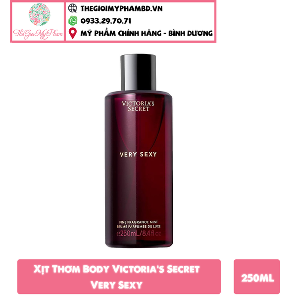 Xịt Thơm Body Victoria's Secret Very Sexy 250ml ( Ko Tđ)