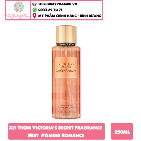 Xịt thơm Victoria's Secret #Amber (mẫu mới)