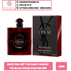 YSL Black Opium EDP Over Red 30ml (Ko Tđ)