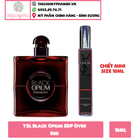 YSL Black Opium EDP Over Red ( chai chiết 10ml )