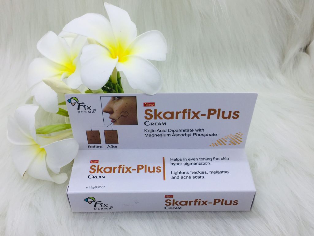 Fix Derma - Kem Trị Sẹo,Thâm Nám Tàn Nhang Skarfix Plus Cream 15g