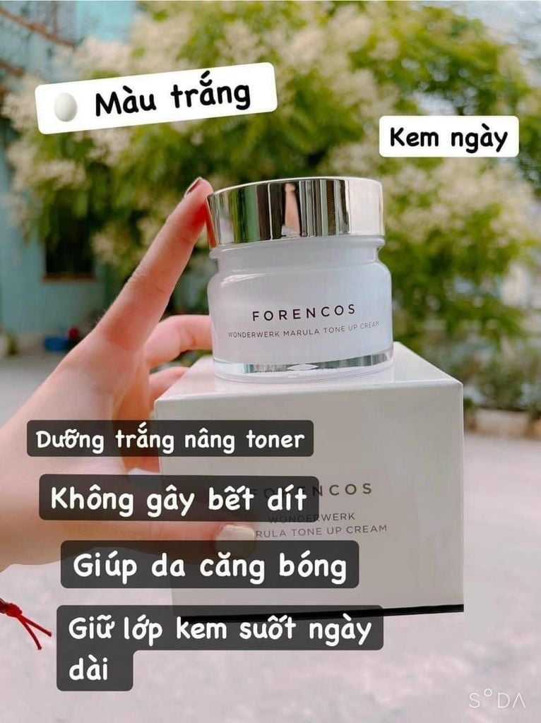 Kem Dưỡng Trắng Da Forencos Wonderwerk Tone Up Cream 50ml