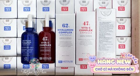 Tinh Chất Cấp Ẩm Phục Hồi Da Histolab 62% Hyaluron Complex Ampoule Derma Science 50ml