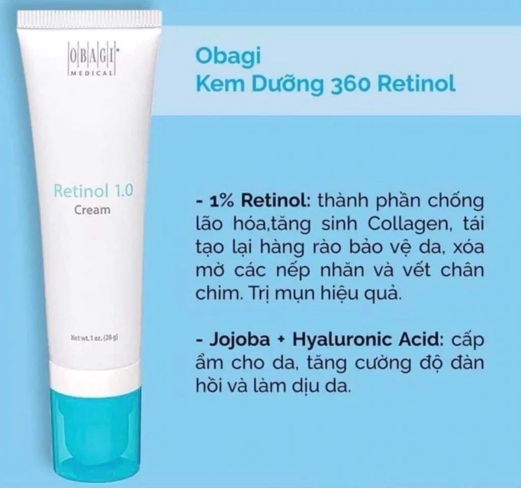 Kem Dưỡng Obagi - Retinol 1.0% Cream 28g
