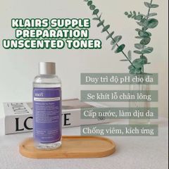 Klairs - Supple Preparation Unscented Toner 180ml