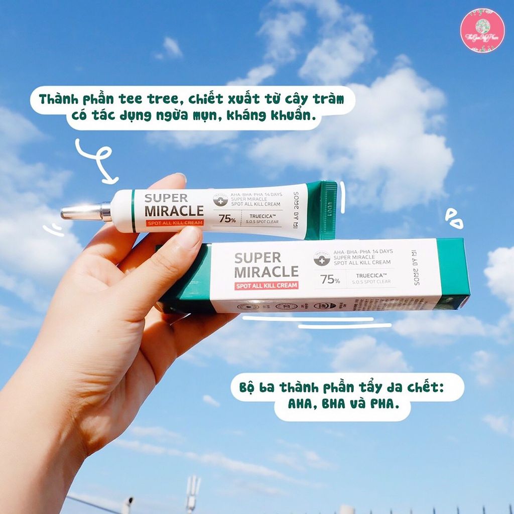 Some By Mi - Kem Dưỡng Đặc Trị Mụn 14 Days Super Miracle Spot All Kill