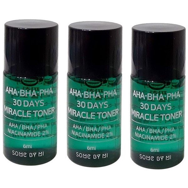 Some By Mi - Toner AHA BHA PHA 30 Days Miracle 6ml Mini ( tặng)