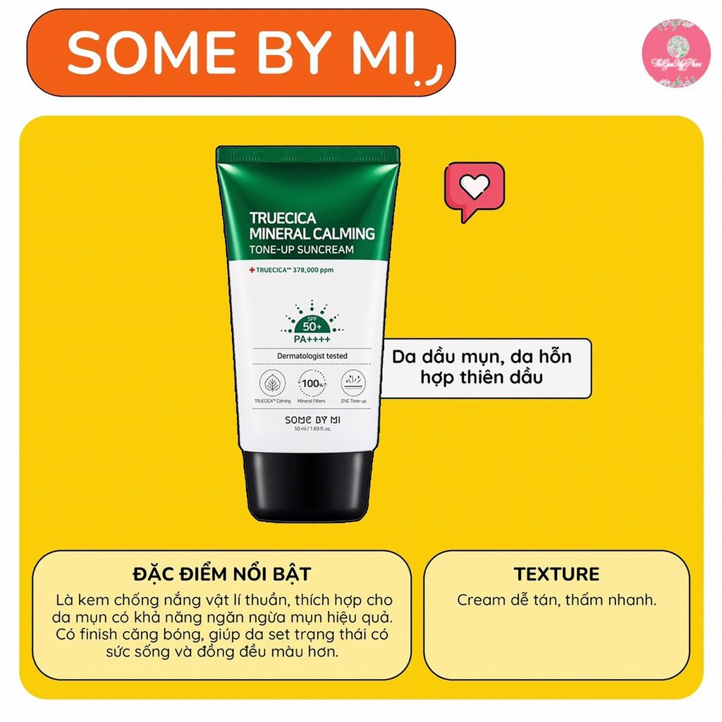 Some By Mi - Truecica Mineral Caling Tone Up Sunscream 50ml