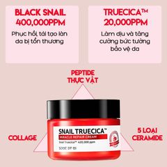 Some By Mi - Kem Snail Trucica Miracle Repair 60g