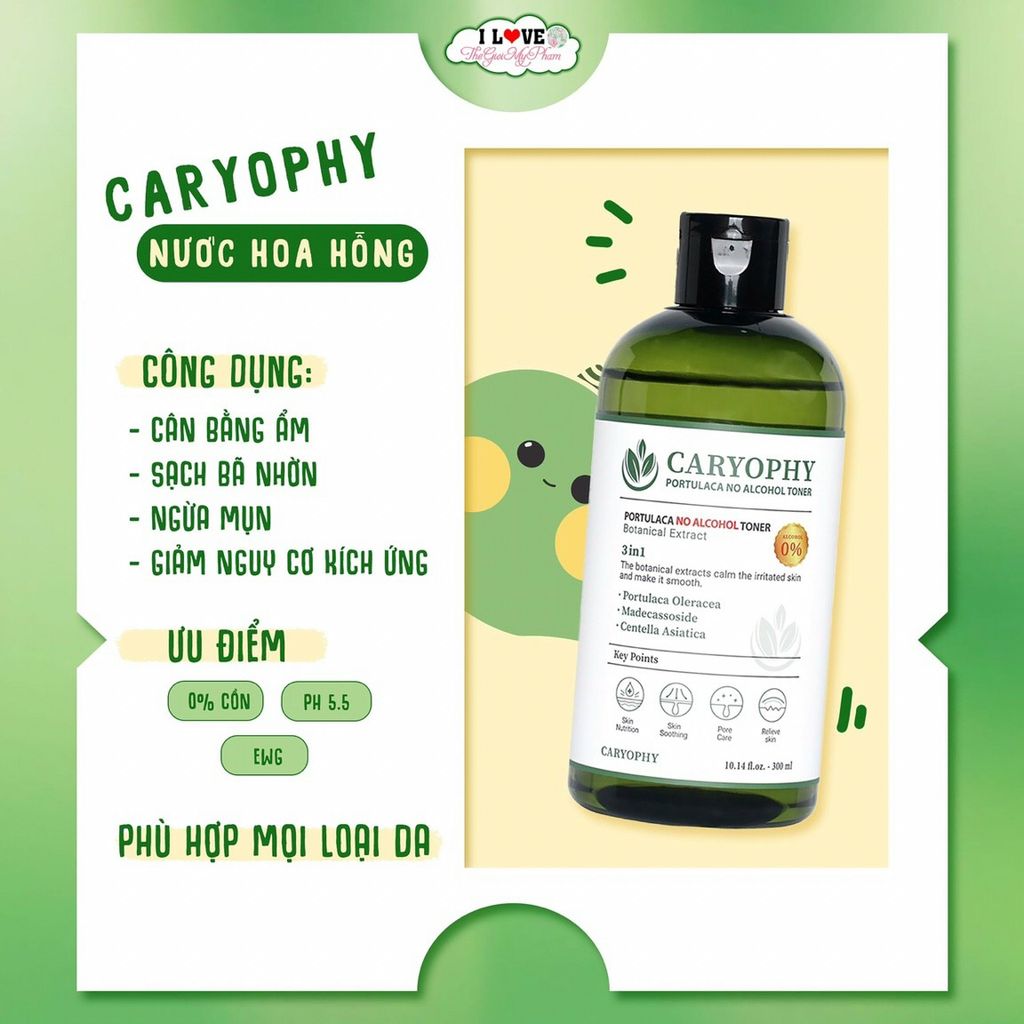 Toner Caryophy Portulaca 3in1 300ml