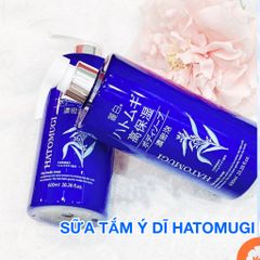Sữa Tắm Hatomugi 600ml (Xanh)