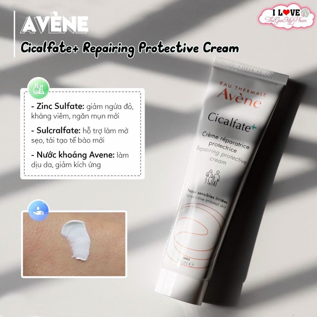 Avene - Kem Phục Hồi Da Avene Cicalfate Repair Cream 40ml