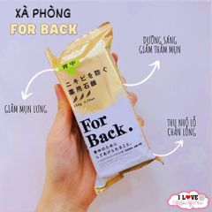 Xà Phòng Trị Mụn Lưng For Back Nhật