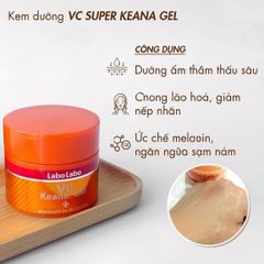 Kem dưỡng se khít lỗ chân lông Labo Labo VC Keana Gel Nhật 90g (Ko tđ)