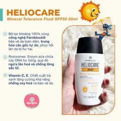 KCN Heliocare 360 Mineral Tolerance Fluid SPF50 50ml